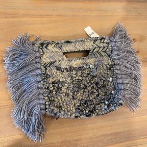 Anthropologie embellished clutch